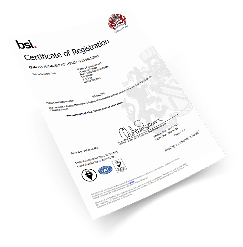 Certificate of Quality