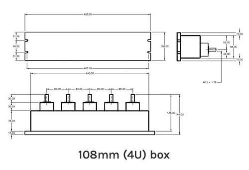 108mm (4U) Box