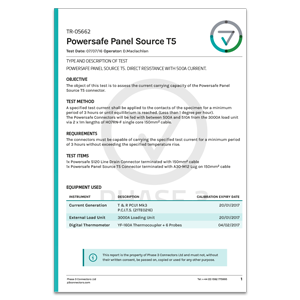 TR-05662 - Powersafe Panel Source T5